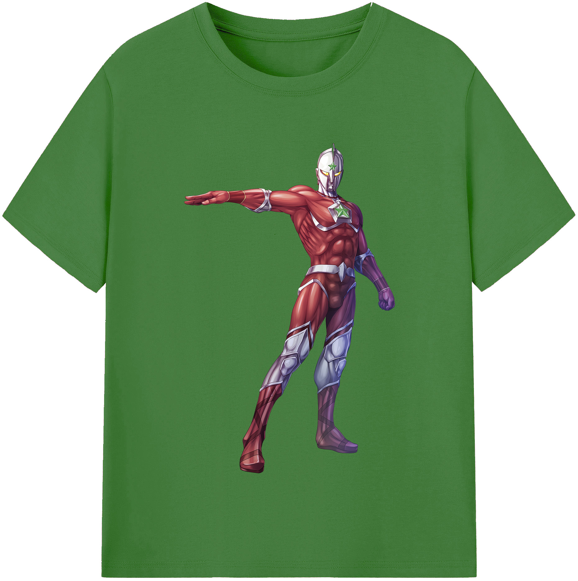 （画像用） ウルトラマン Ultraman レディースカジュアルプリントTシャツ（綿100％）